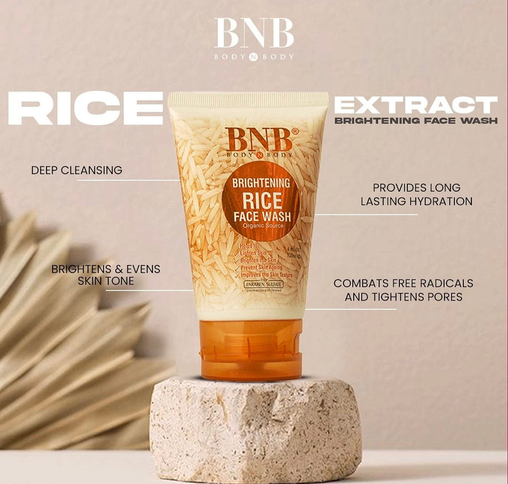 BNB Rice Brightening Glow Kit 3 in 1